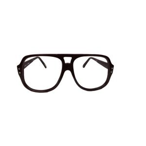 VTG Wilson Mark V Series Eyeglass Burgundy Frames Clear Lenses Aviator RARE!!